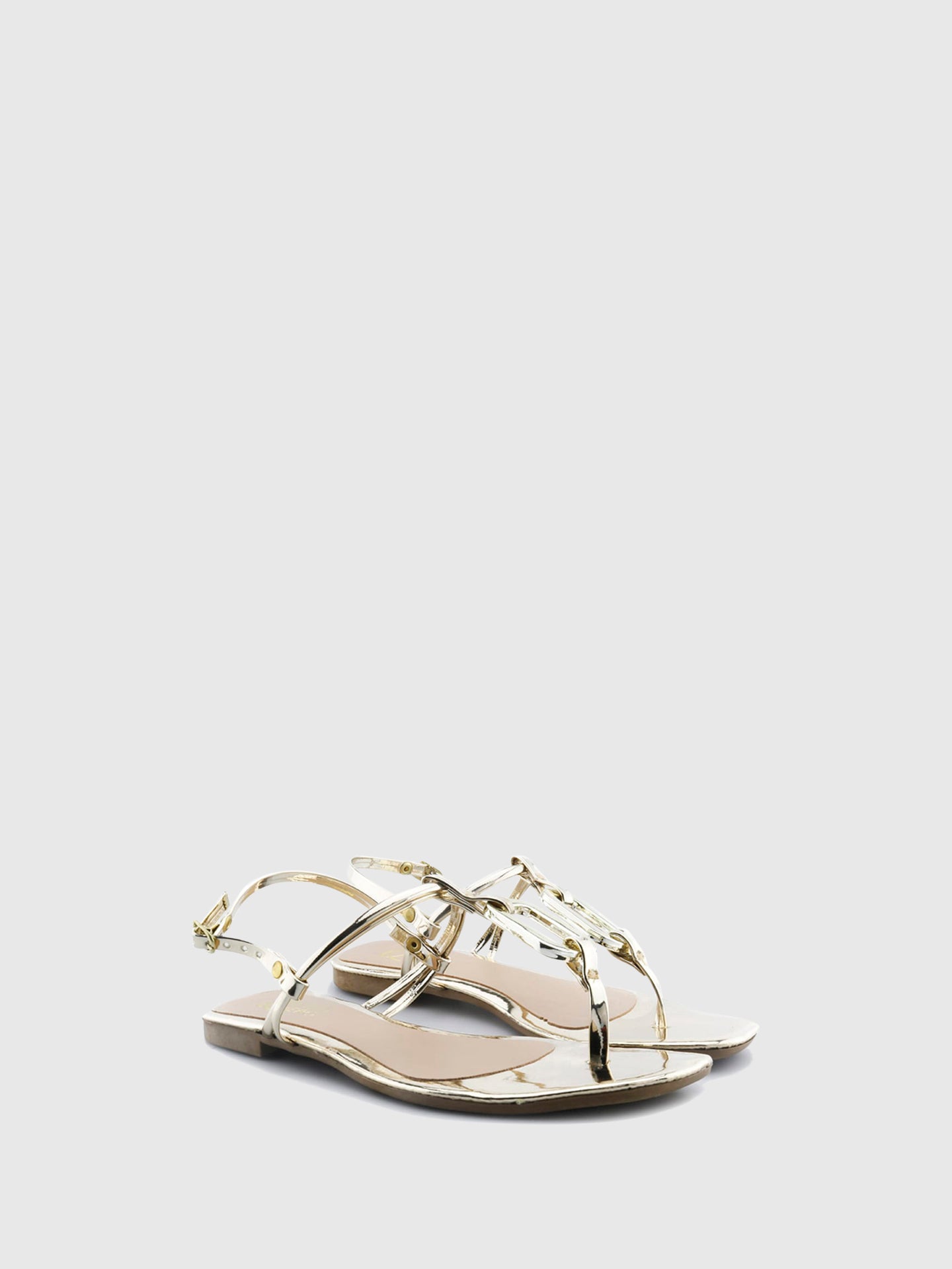 QUERO QUERO Sandálias com Apliques 13/QQ9435OURO Gold